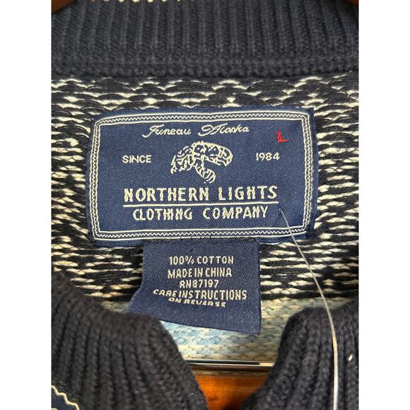 NWT Northern Lights Hand Knit Sweater - Picture 2 of 8